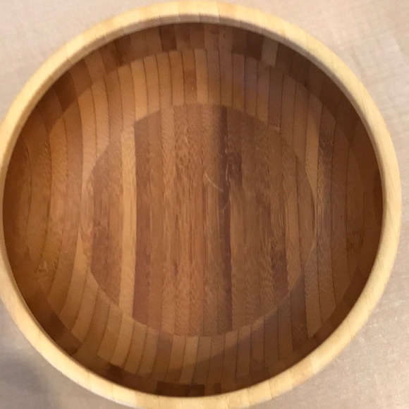 SET OF 8 Totally Bamboo Salad Serving Bowls - Picture 5 of 6
